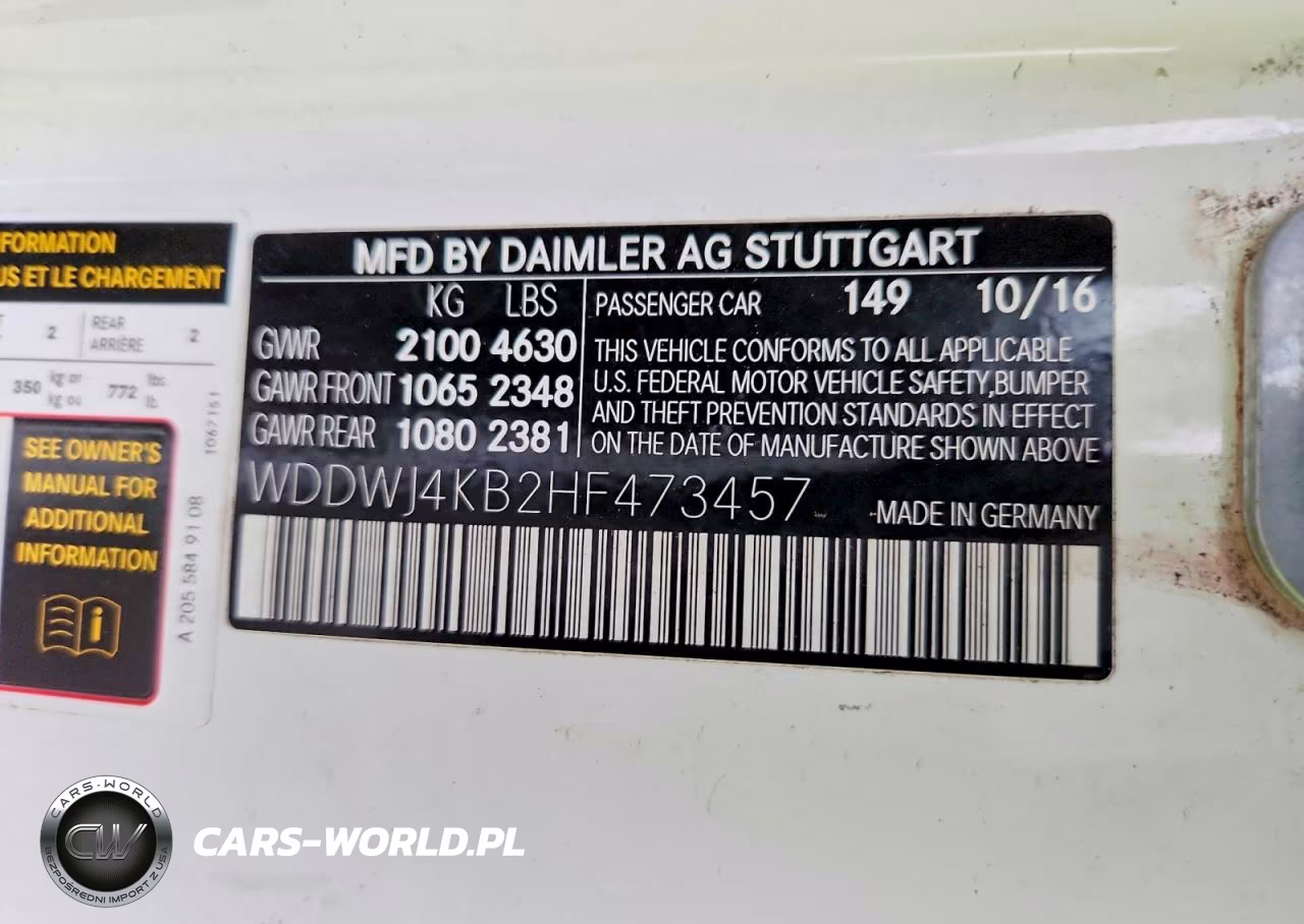 2017 Mercedes-Benz C 300 4Matic VIN:WDDWJ4KB2HF473457 - 12