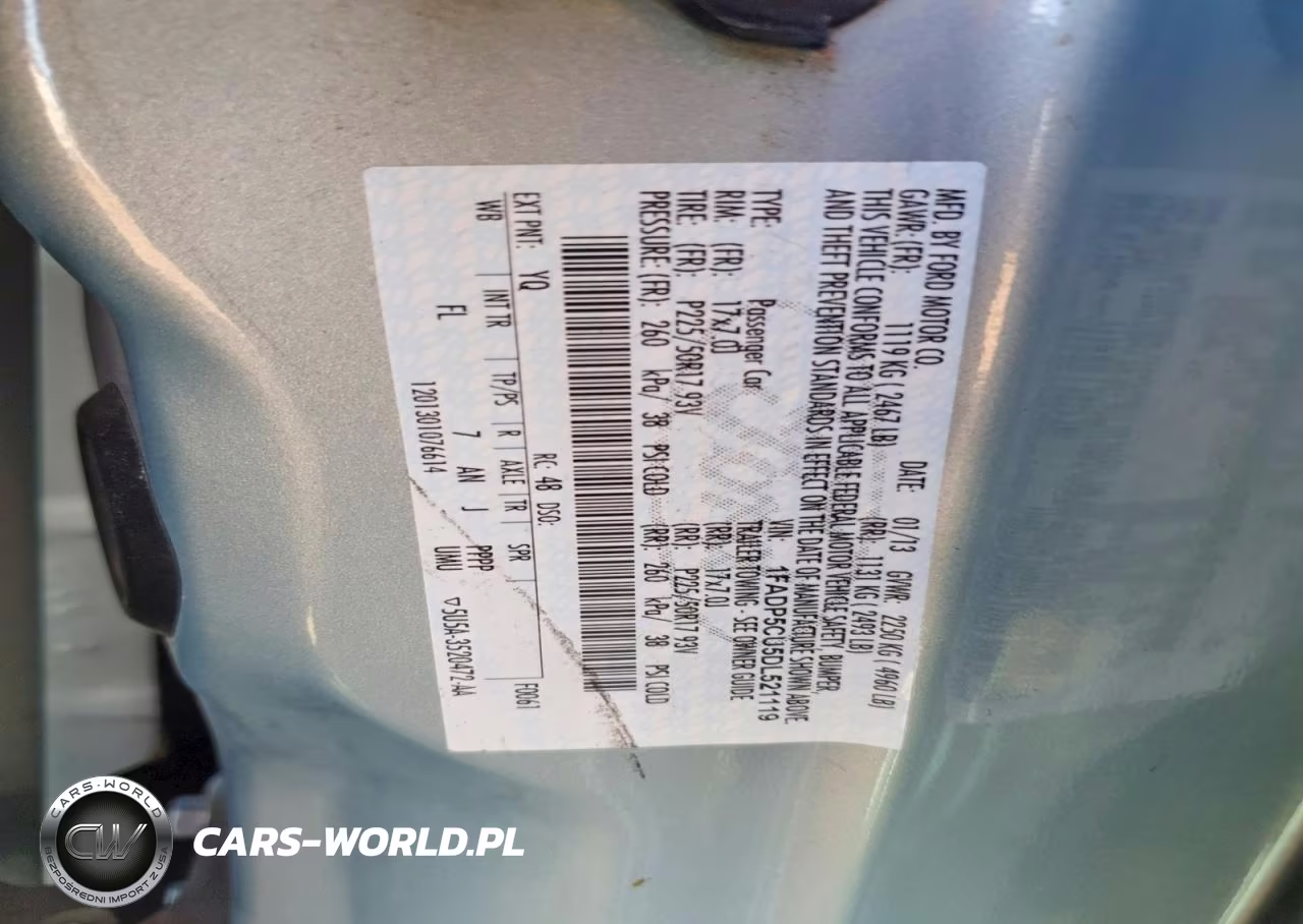 2013 Ford C-Max Premium VIN:1FADP5CU5DL521119 - 12