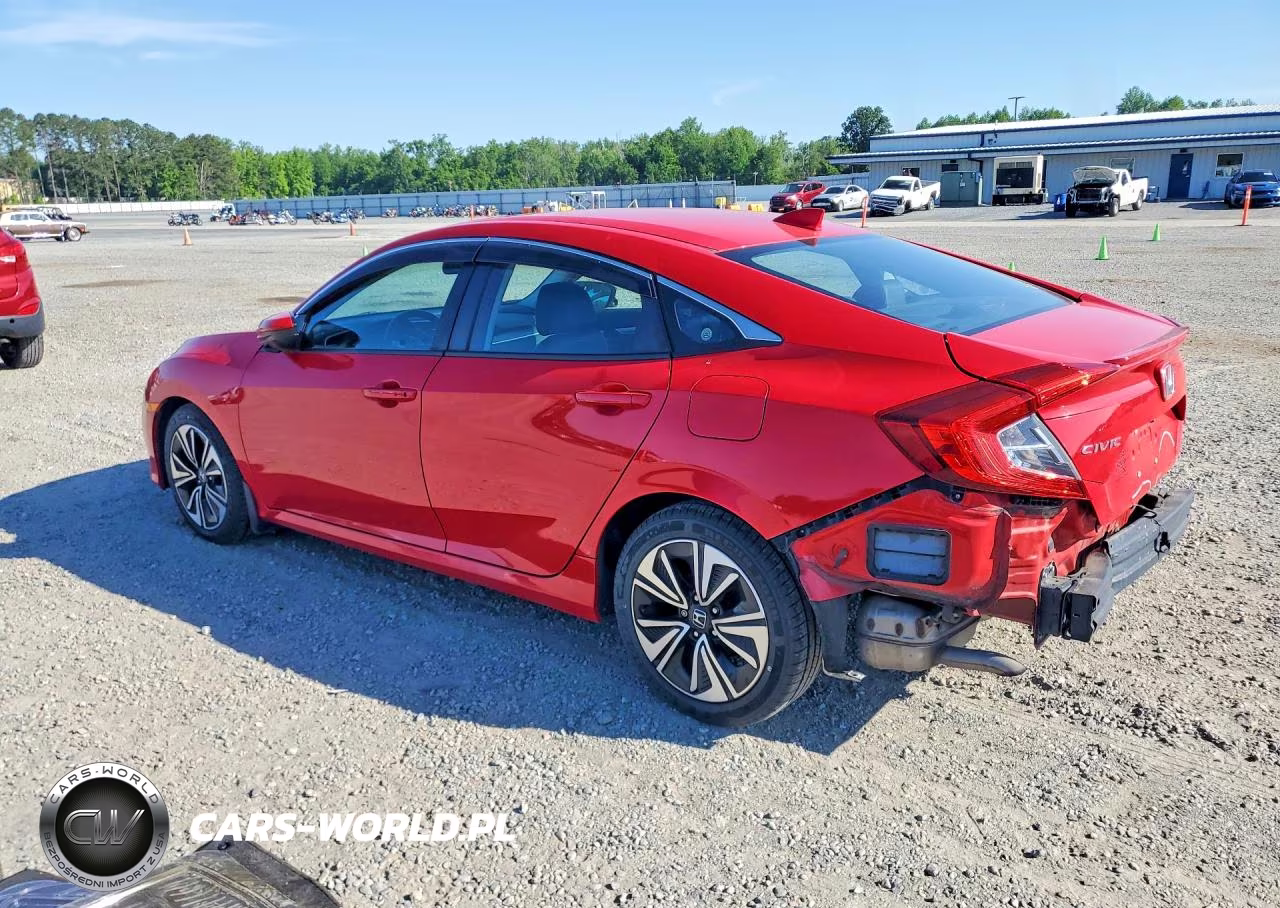 2017 Honda Civic Exl VIN:2HGFC1F7XHH633724 - 2