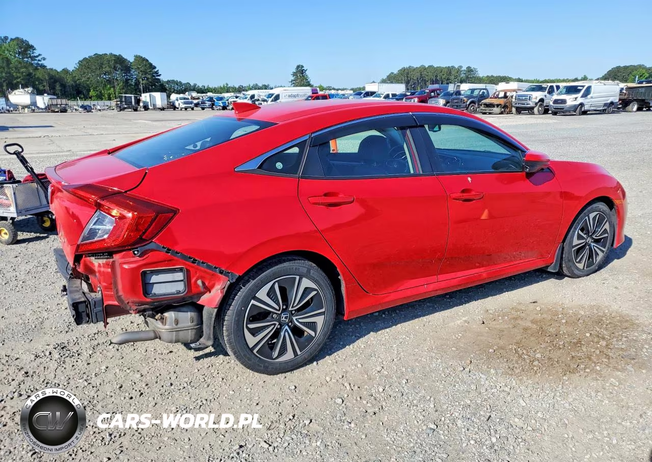 2017 Honda Civic Exl VIN:2HGFC1F7XHH633724 - 3