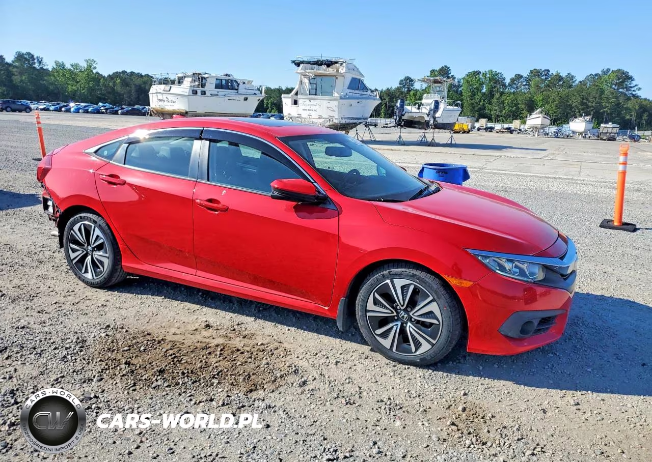 2017 Honda Civic Exl VIN:2HGFC1F7XHH633724 - 4
