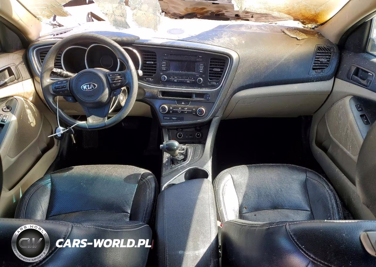 2015 Kia Optima Lx VIN:KNAGM4A78F5558922 - 8