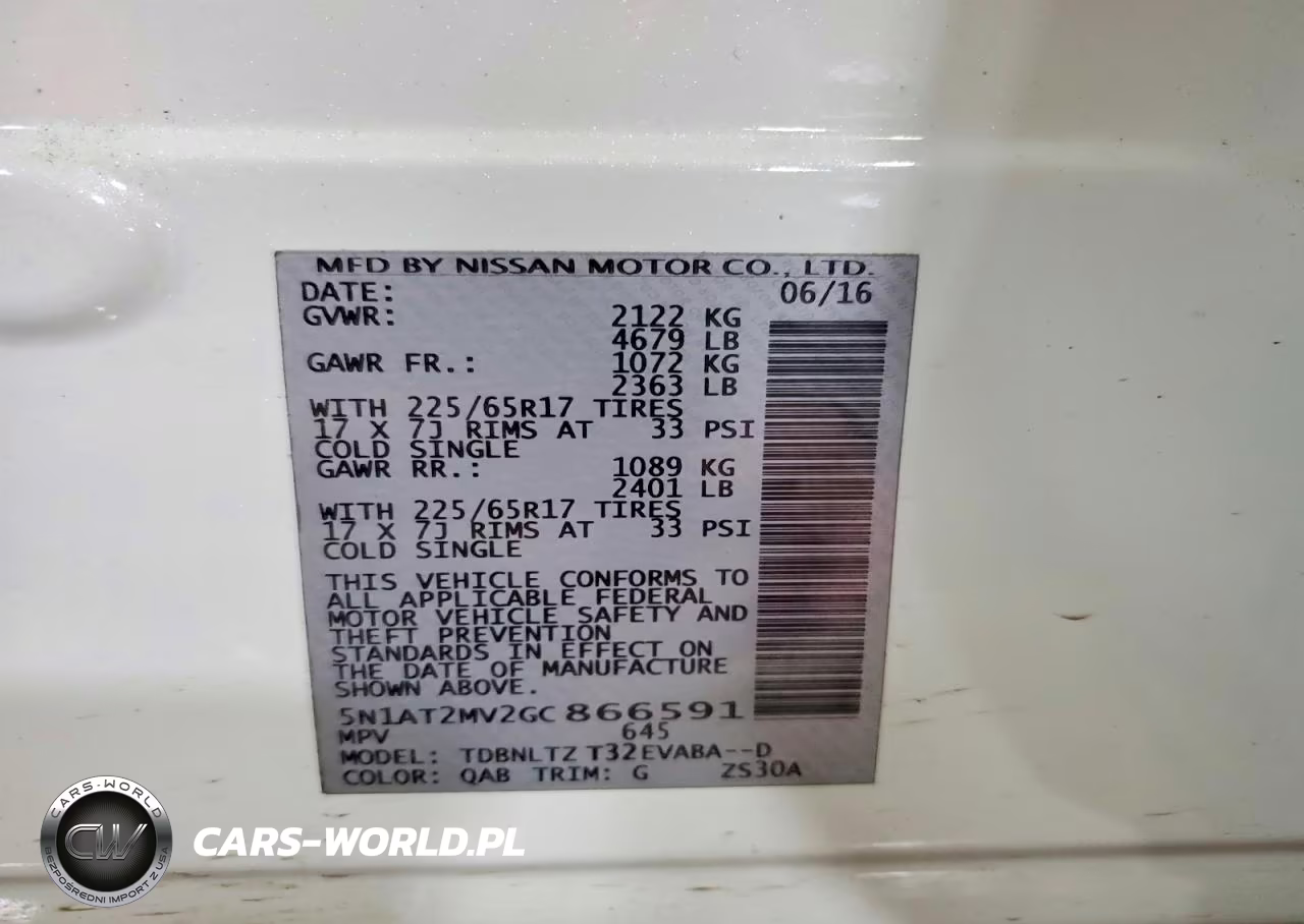 2016 Nissan Rogue Sv VIN:5N1AT2MV2GC866591 - 14