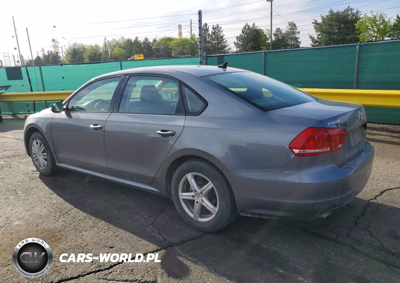 2015 Volkswagen Passat S VIN:1VWAS7A39FC074599 - 2