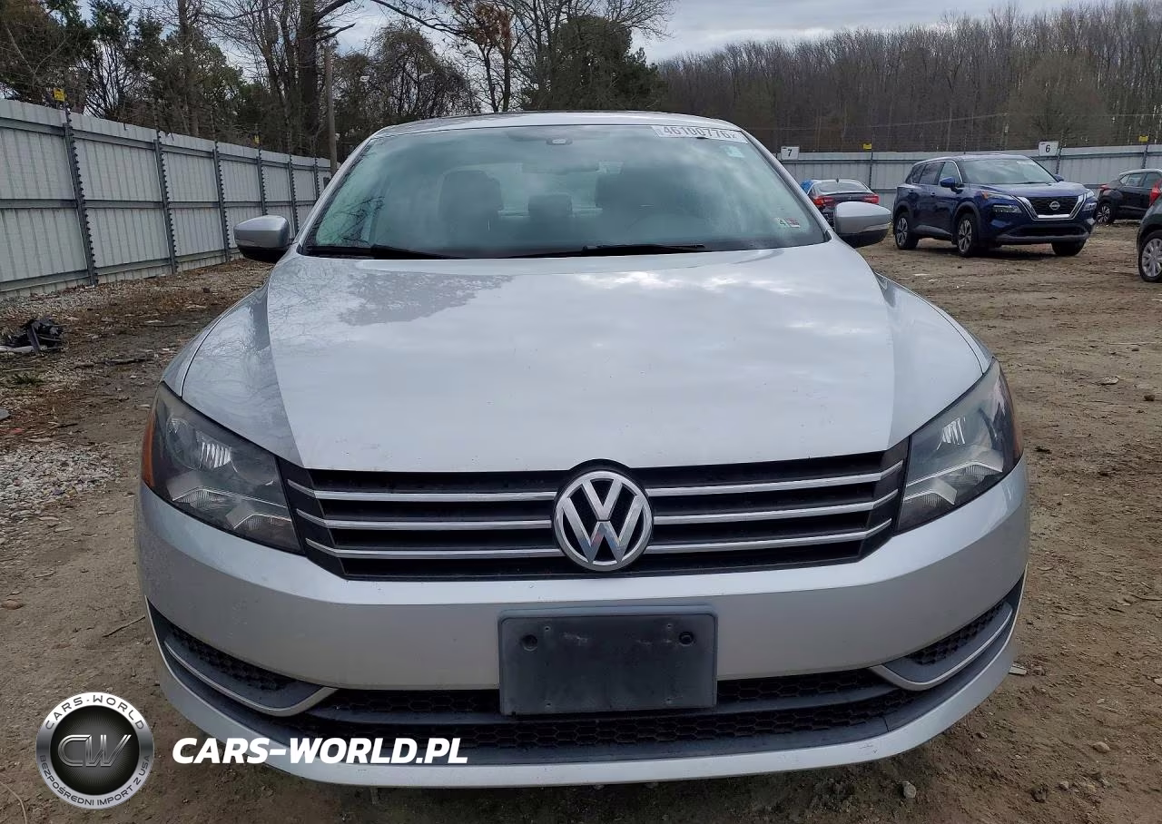 2014 Volkswagen Passat Se VIN:1VWBT7A38EC119600 - 5