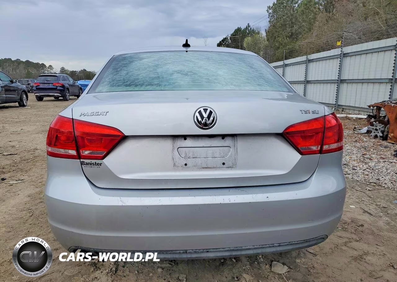 2014 Volkswagen Passat Se VIN:1VWBT7A38EC119600 - 6