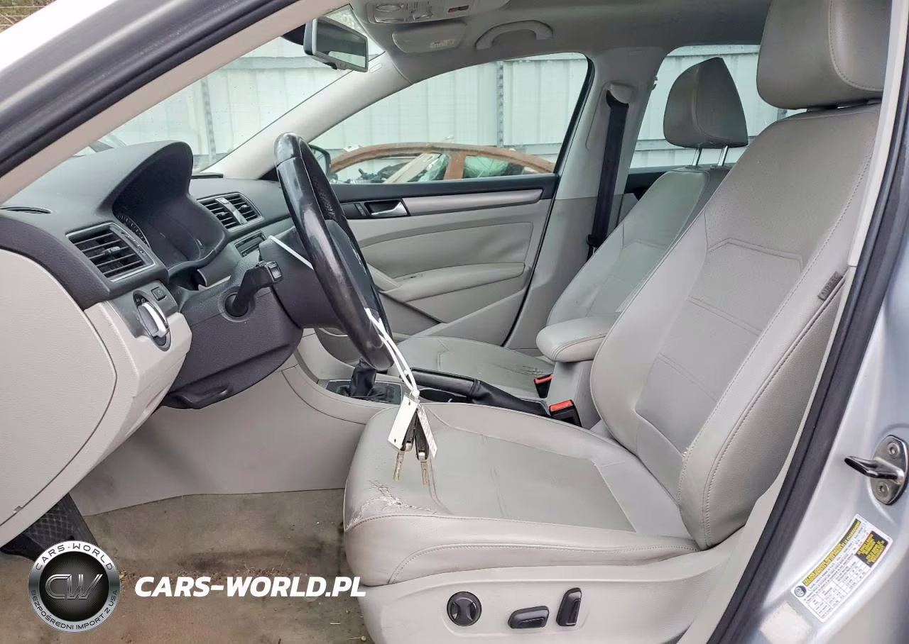 2014 Volkswagen Passat Se VIN:1VWBT7A38EC119600 - 7