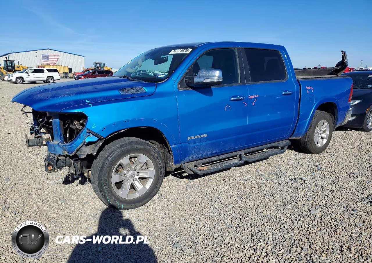 2021 Ram 1500 Laramie VIN:1C6SRFJT4MN697098 - 1