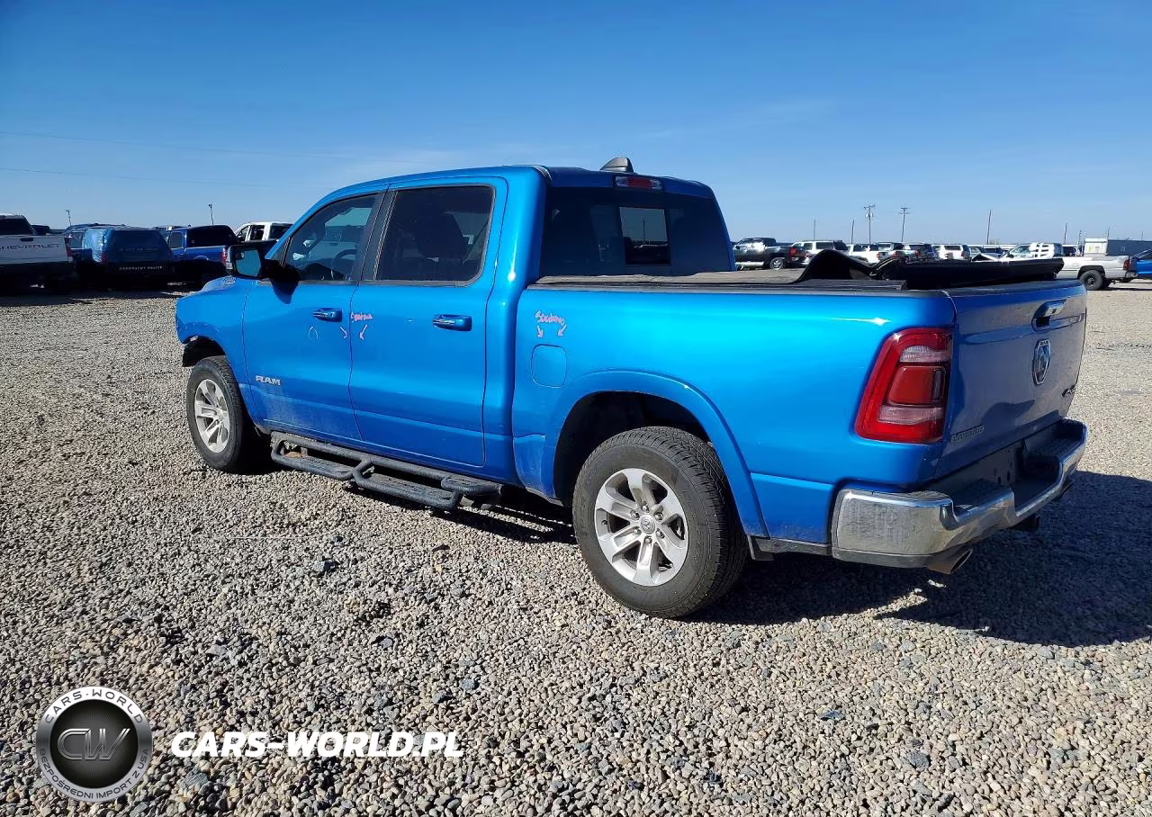2021 Ram 1500 Laramie VIN:1C6SRFJT4MN697098 - 2