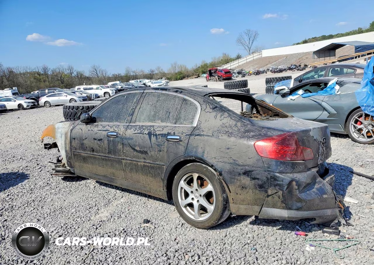 2003 Infiniti G35 Base VIN:JNKCV51E53M322120 - 2