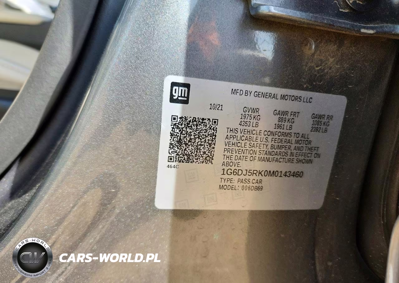 2021 Cadillac Ct4 Luxury VIN:1G6DJ5RK0M0143460 - 12