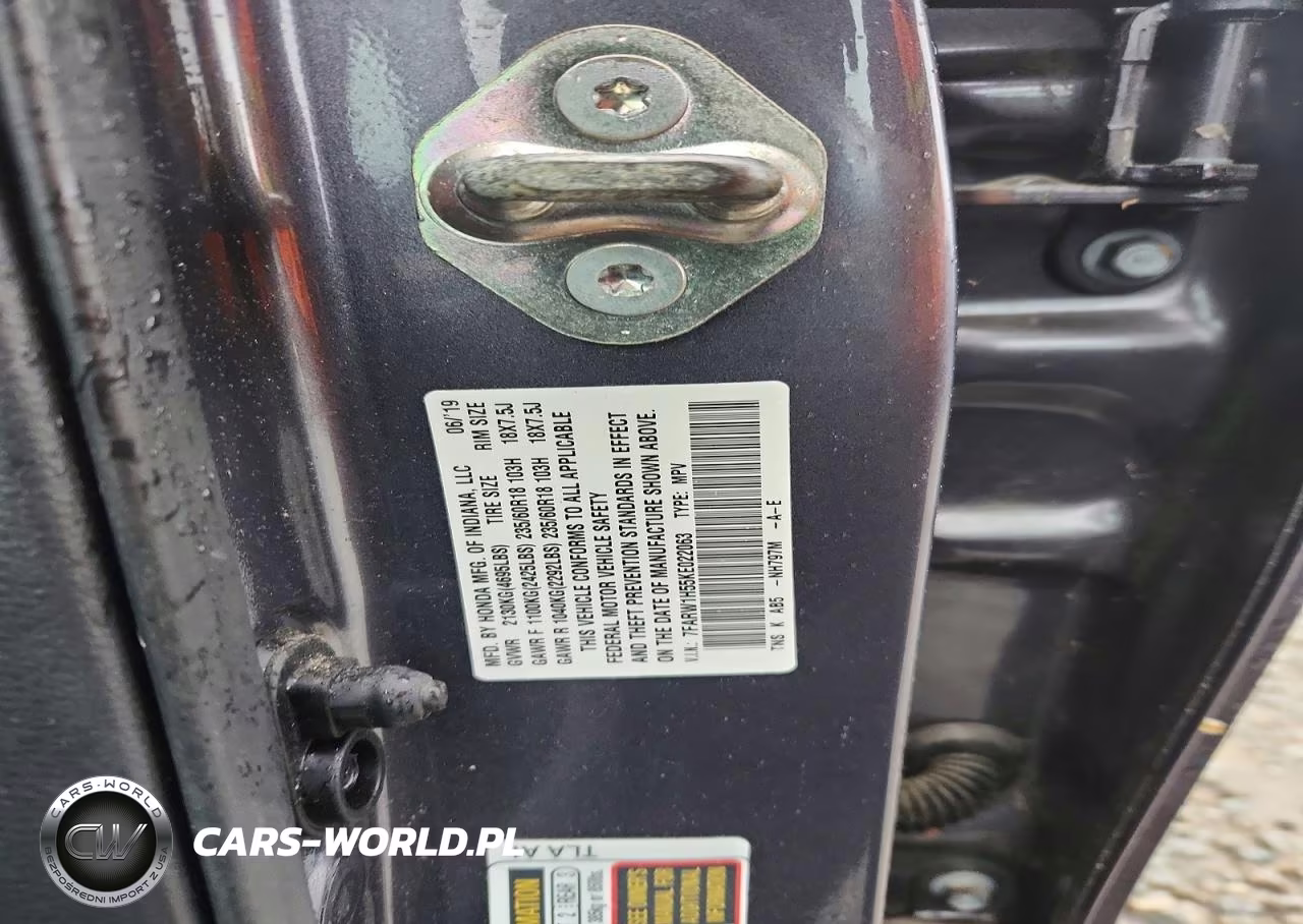 2019 Honda Cr-V Ex VIN:7FARW1H55KE022063 - 13