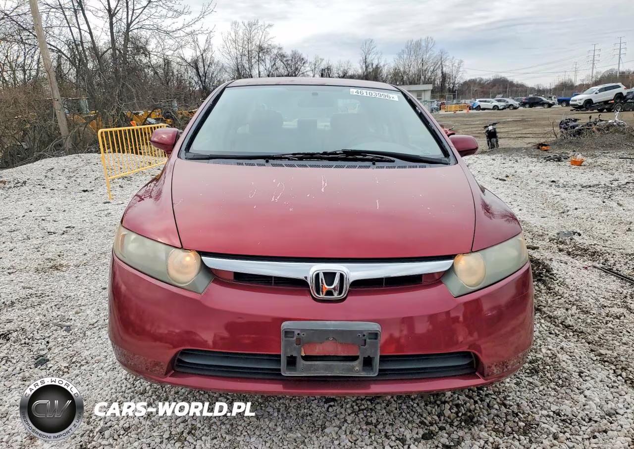 2007 Honda Civic Lx VIN:1HGFA16547L066318 - 5