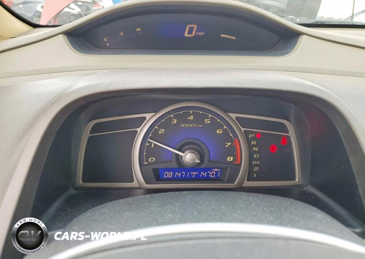 2007 Honda Civic Lx VIN:1HGFA16547L066318 - 9