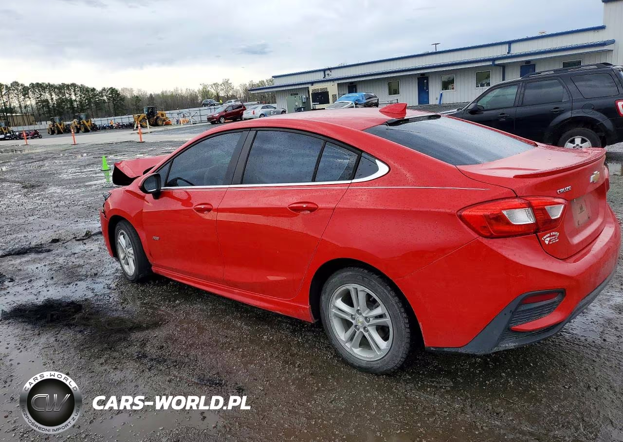 2016 Chevrolet Cruze Lt VIN:1G1BE5SM5G7321601 - 2