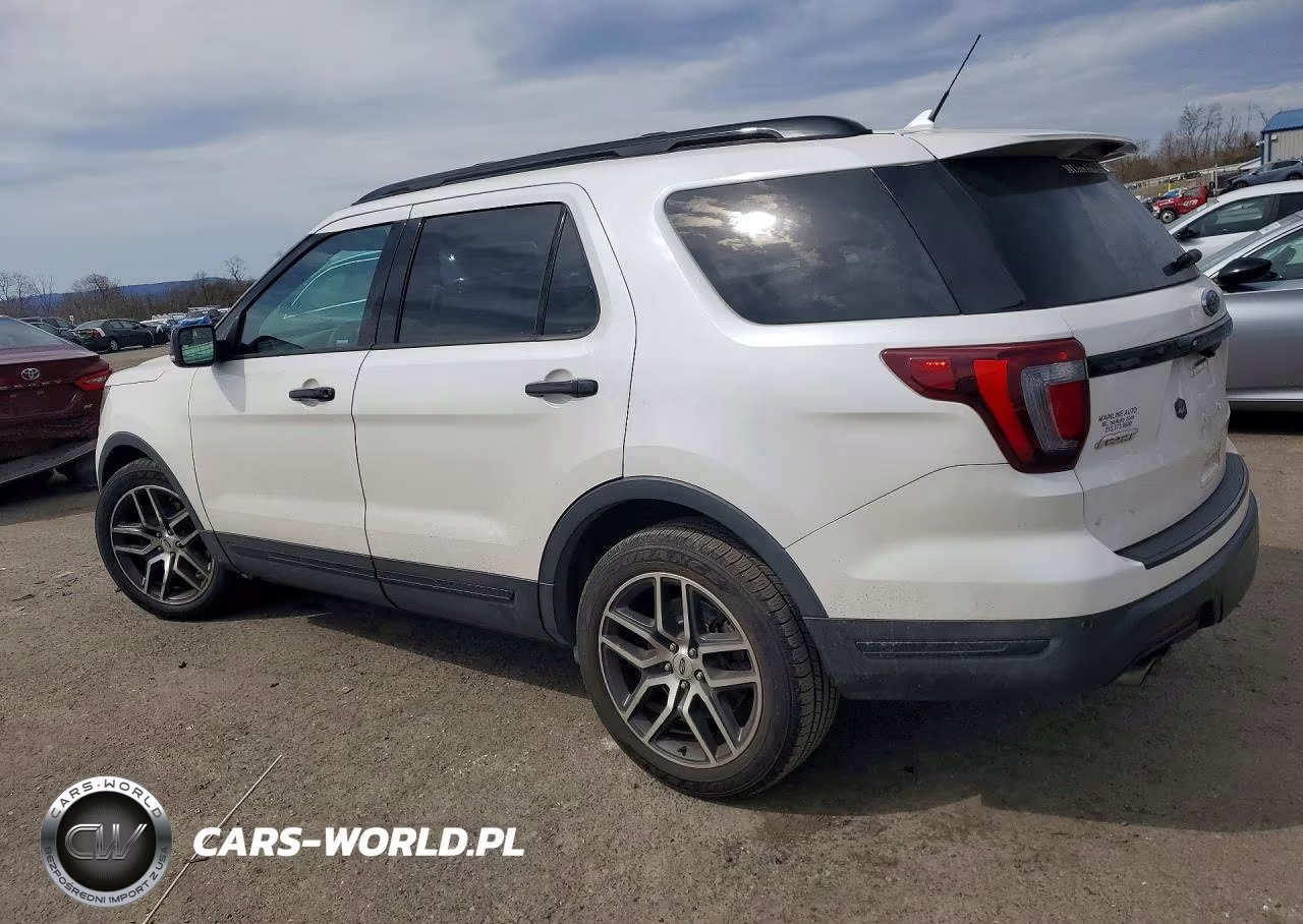 2018 Ford Explorer Sport VIN:1FM5K8GT0JGB02658 - 2