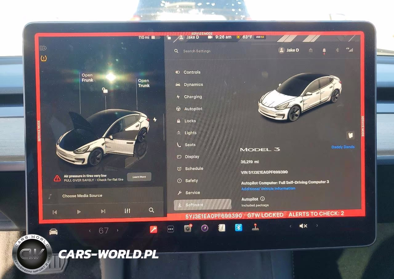 2023 Tesla Model 3 VIN:5YJ3E1EA0PF699390 - 9