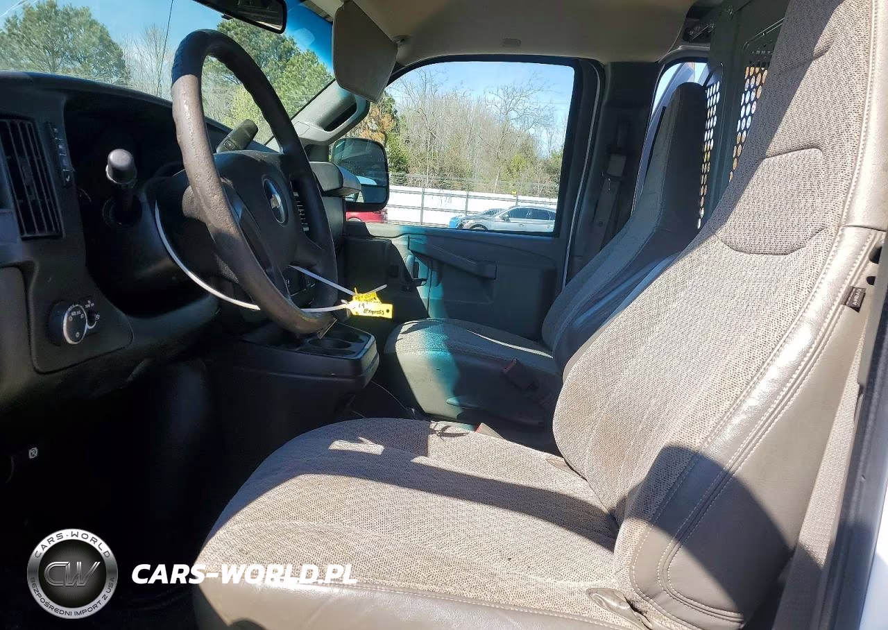 2019 Chevrolet Express 2500 Cargo Utility - Service Van VIN:1GCWGBFB9K1153550 - 7