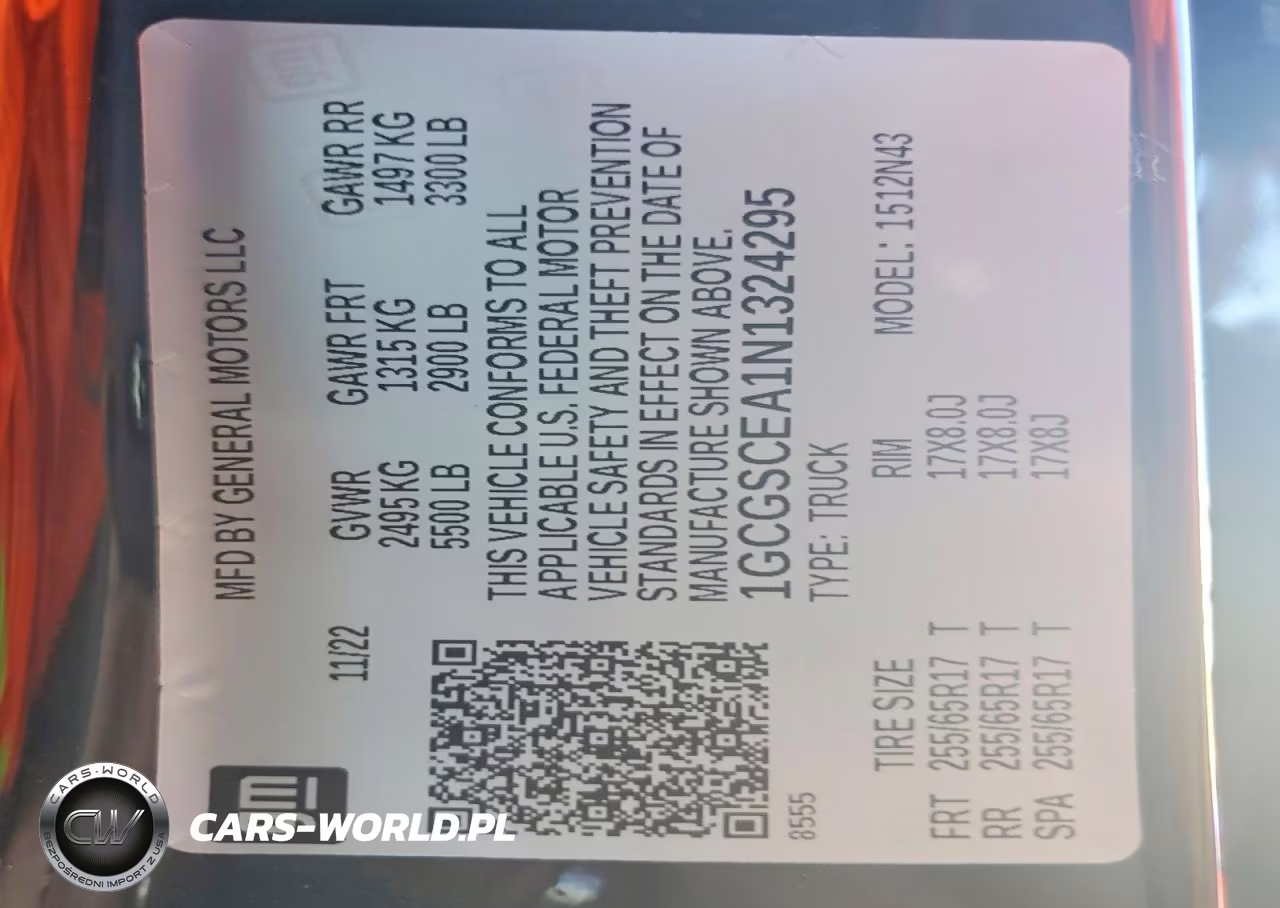 2022 Chevrolet Colorado Lt VIN:1GCGSCEA1N1324295 - 13