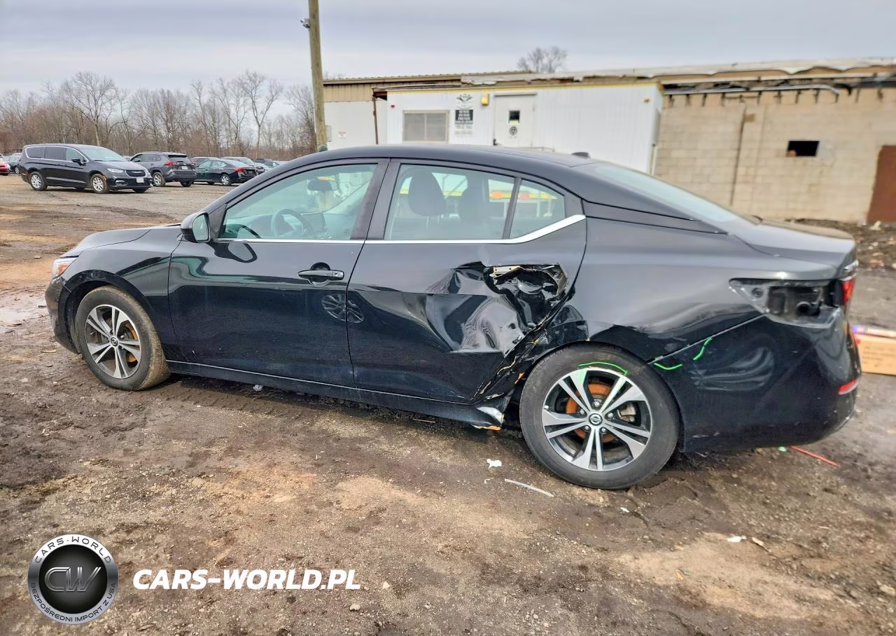 2022 Nissan Sentra Sv VIN:3N1AB8CV1NY267670 - 2