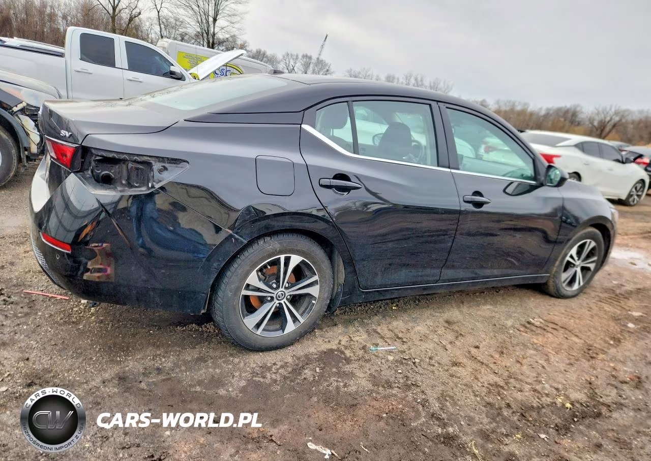 2022 Nissan Sentra Sv VIN:3N1AB8CV1NY267670 - 3