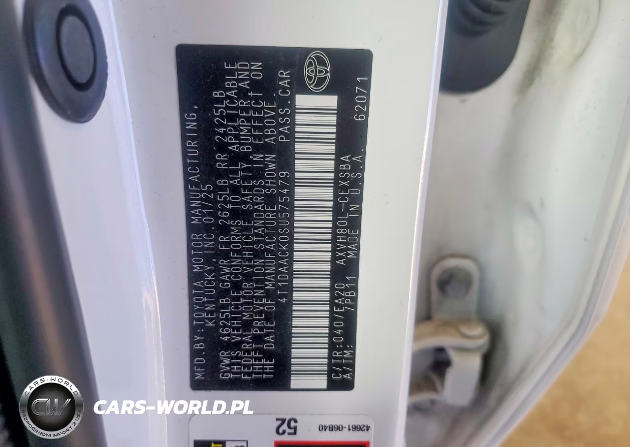 2025 Toyota Camry Se VIN:4T1DAACK0SU575479 - 12