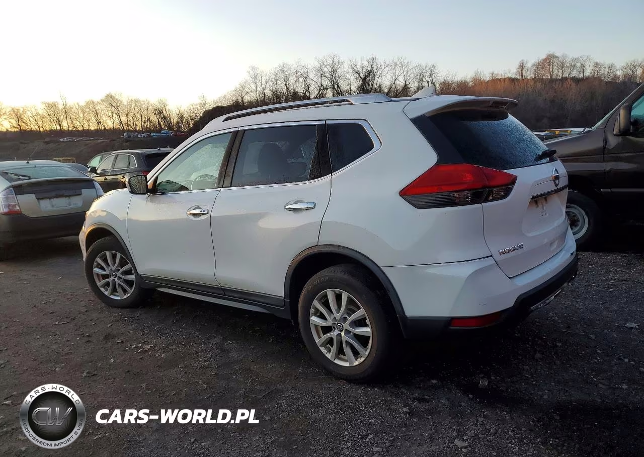 2017 Nissan Rogue Sv VIN:KNMAT2MV8HP581182 - 2