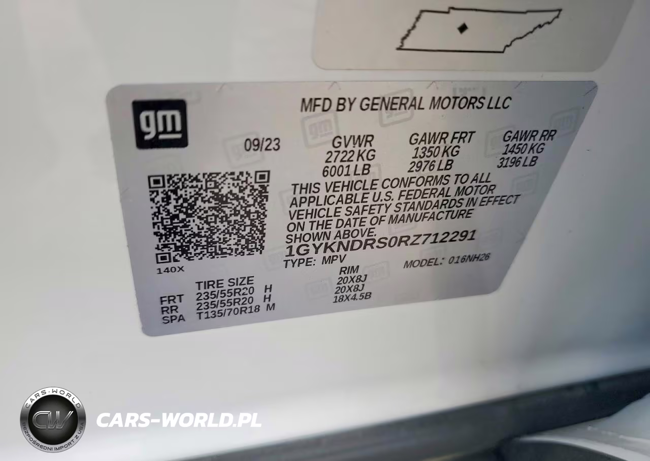 2024 Cadillac Xt5 Premium Luxury VIN:1GYKNDRS0RZ712291 - 13