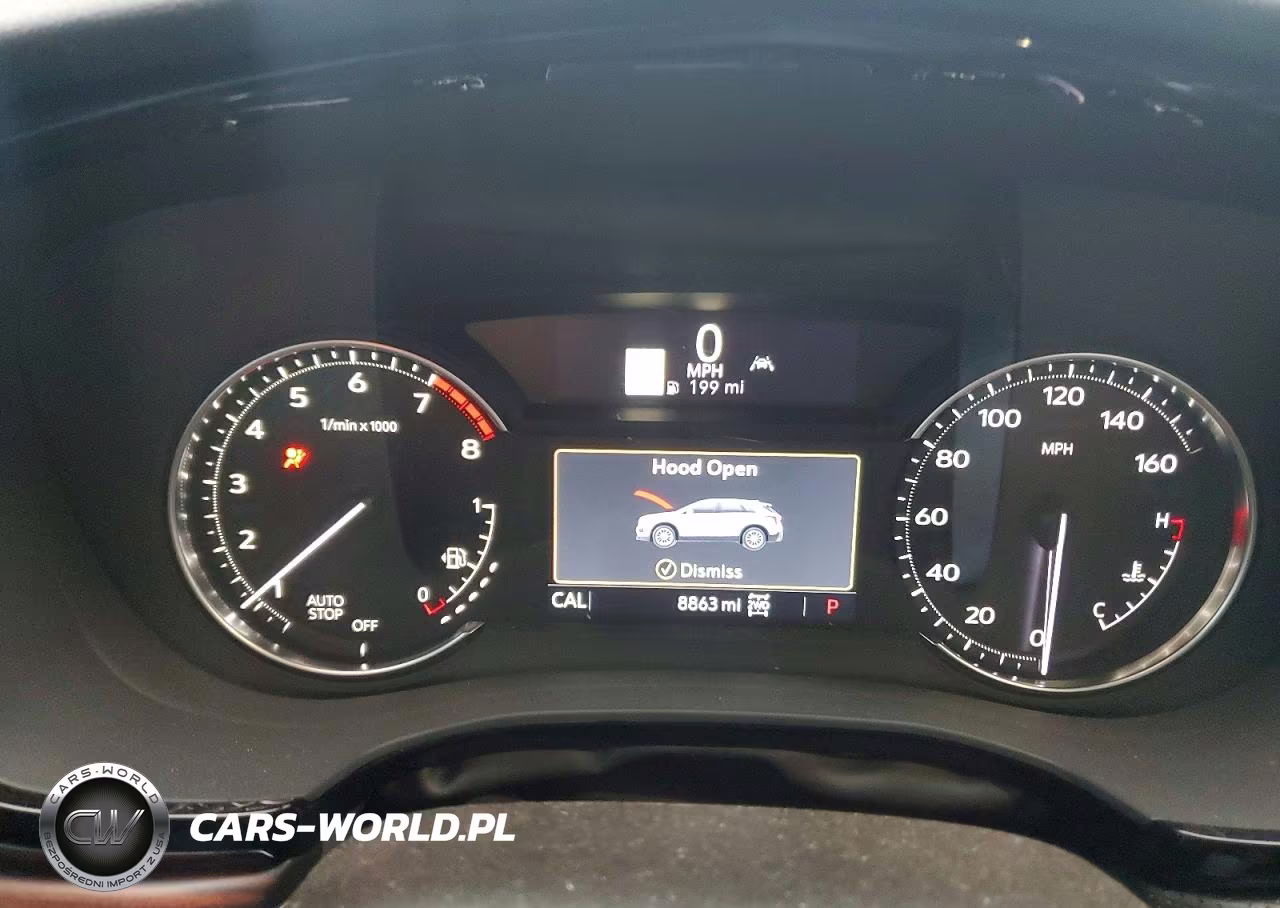 2024 Cadillac Xt5 Premium Luxury VIN:1GYKNDRS0RZ712291 - 9