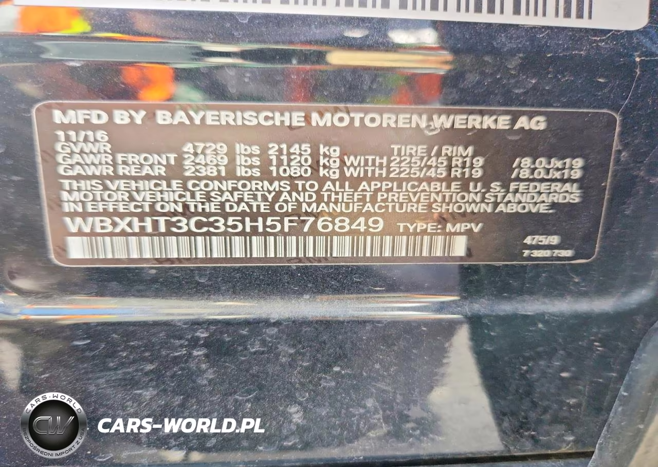 2017 BMW X1 xDrive28I VIN:WBXHT3C35H5F76849 - 12