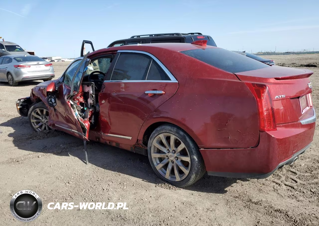 2017 Cadillac Ats Luxury VIN:1G6AB5RX2H0216149 - 2