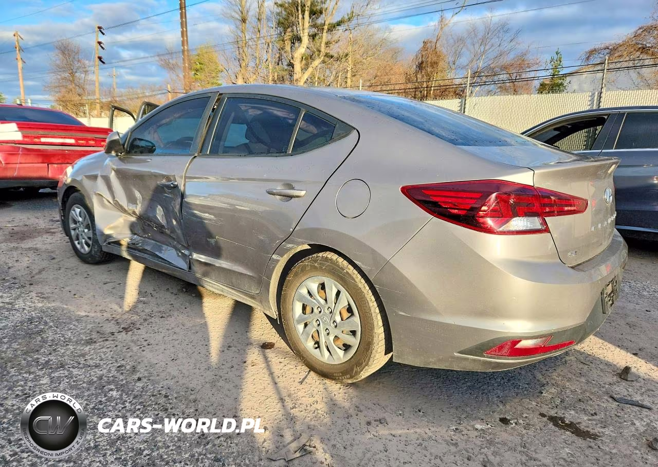 2020 Hyundai Elantra Se VIN:KMHD74LF0LU024599 - 2