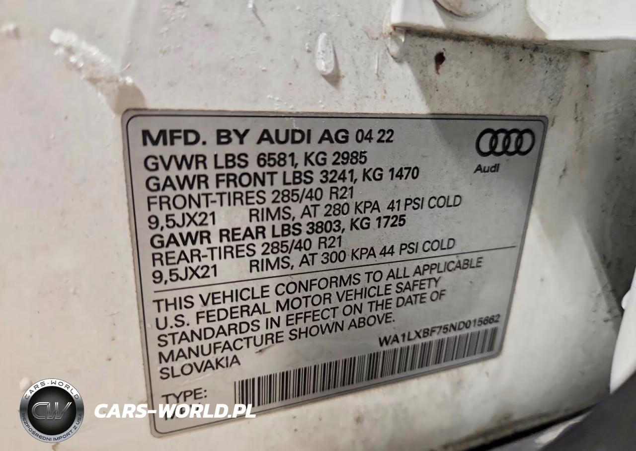 2022 Audi Q7 Premium Plus VIN:WA1LXBF75ND015662 - 13