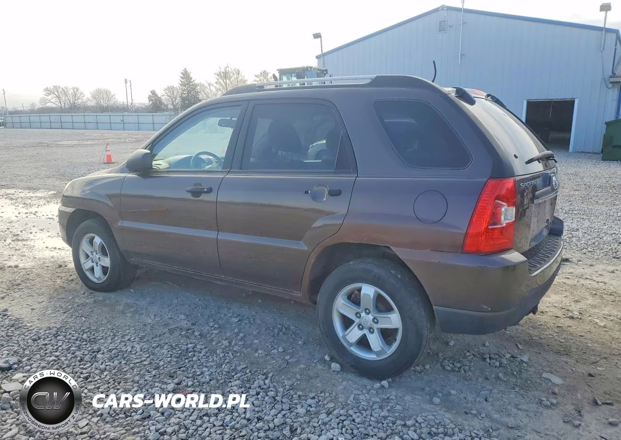 2009 Kia Sportage Lx VIN:KNDJE723597555293 - 2
