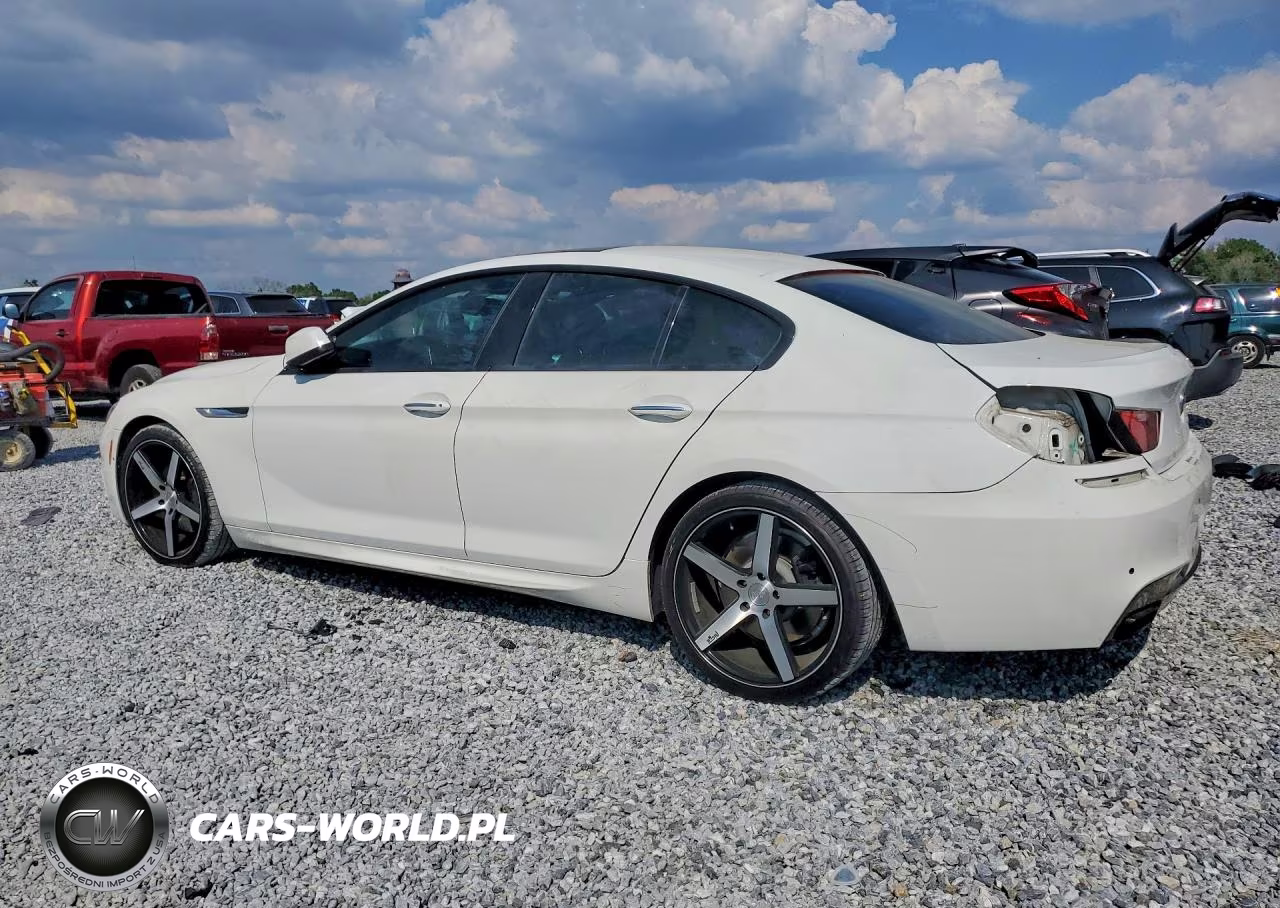 2015 BMW 650 I Gran Coupe VIN:WBA6B2C58FGB99614 - 2