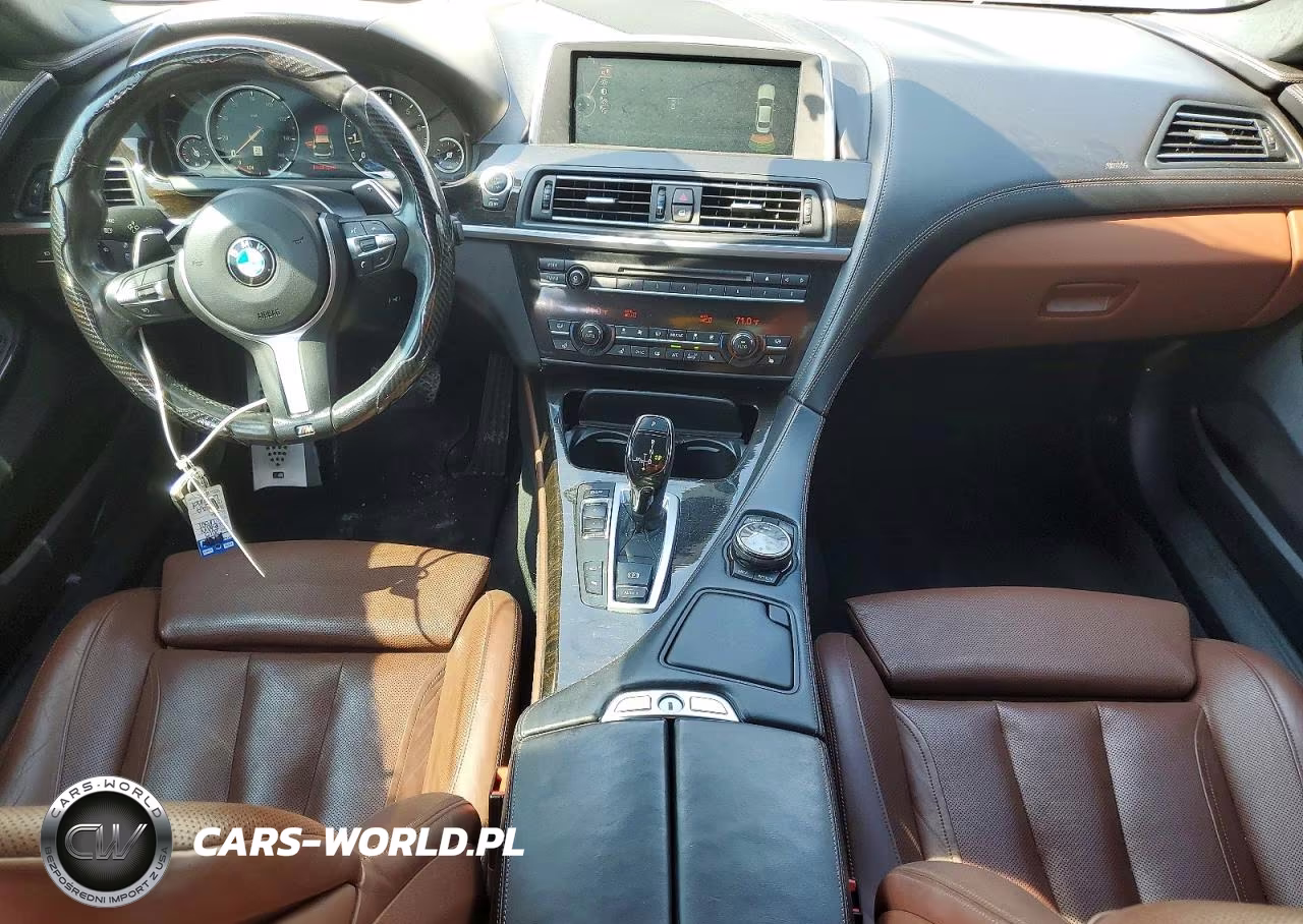 2015 BMW 650 I Gran Coupe VIN:WBA6B2C58FGB99614 - 8