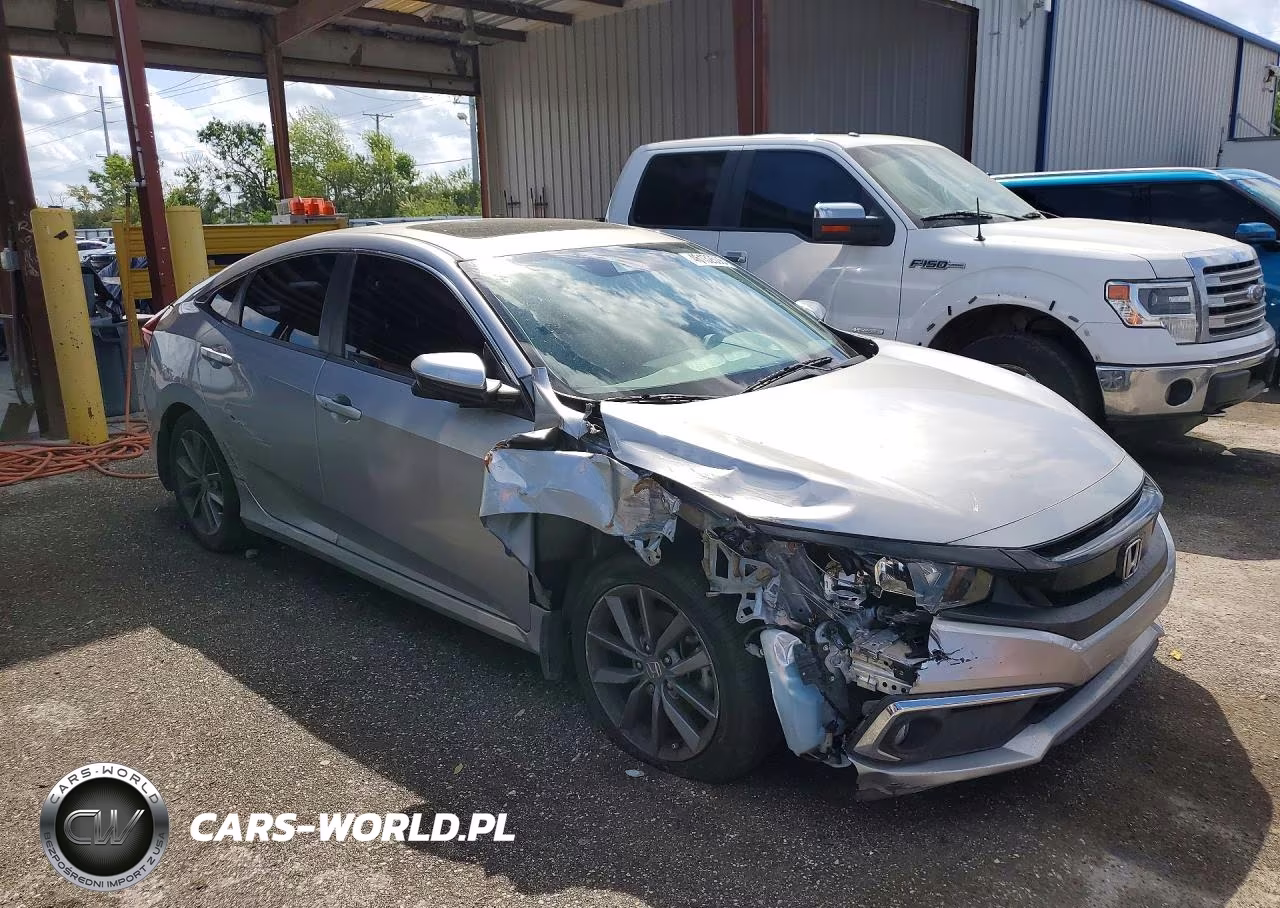 2019 Honda Civic Exl VIN:JHMFC1F76KX011573 - 4