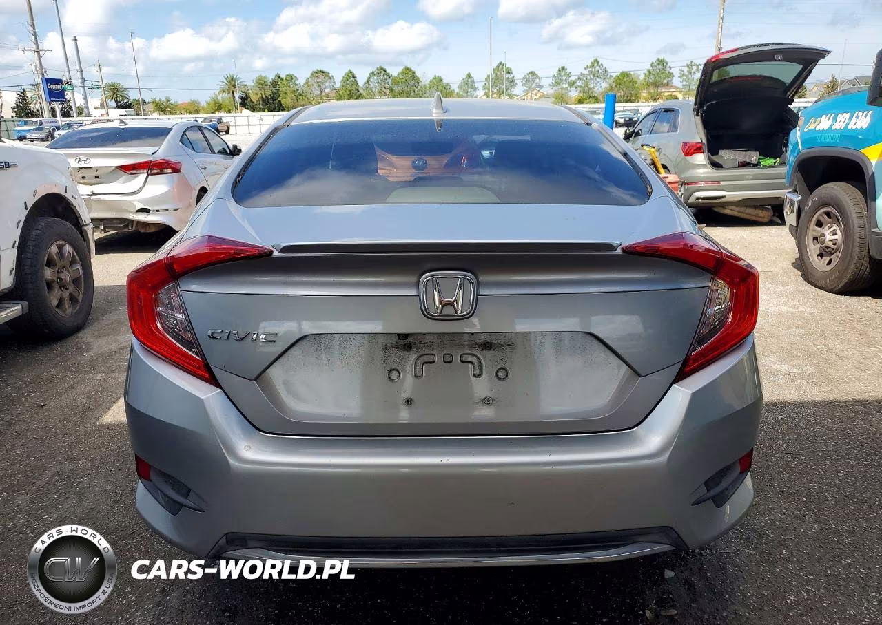 2019 Honda Civic Exl VIN:JHMFC1F76KX011573 - 6