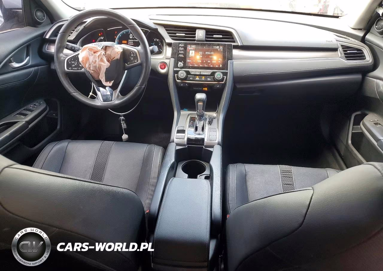 2019 Honda Civic Exl VIN:JHMFC1F76KX011573 - 8
