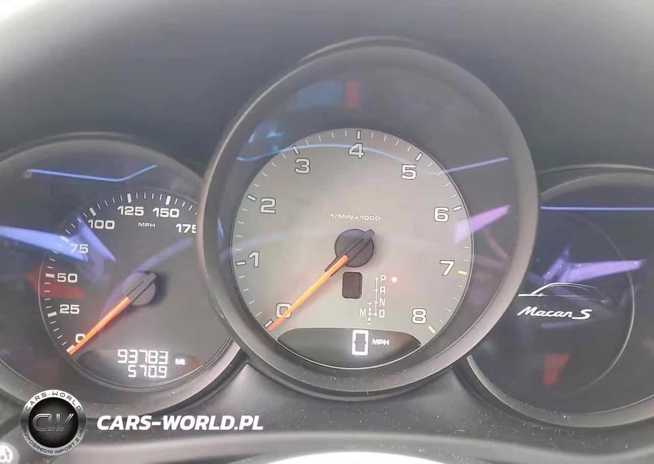 2015 Porsche Macan S VIN:WP1AB2A5XFLB43175 - 9