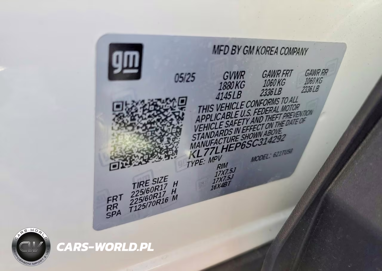 2025 Chevrolet Trax 1Lt VIN:KL77LHEP6SC314292 - 13