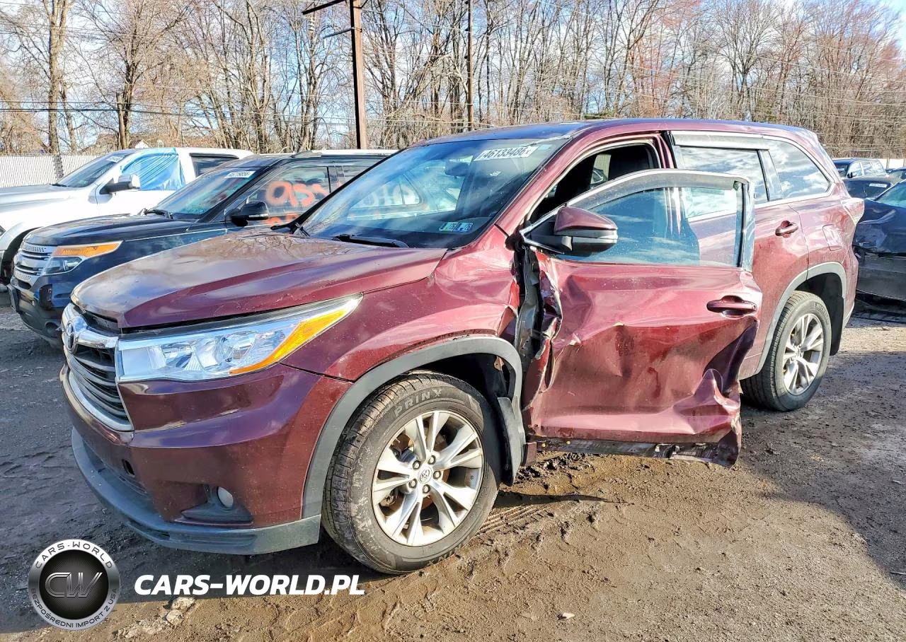 2015 Toyota Highlander Le Plus