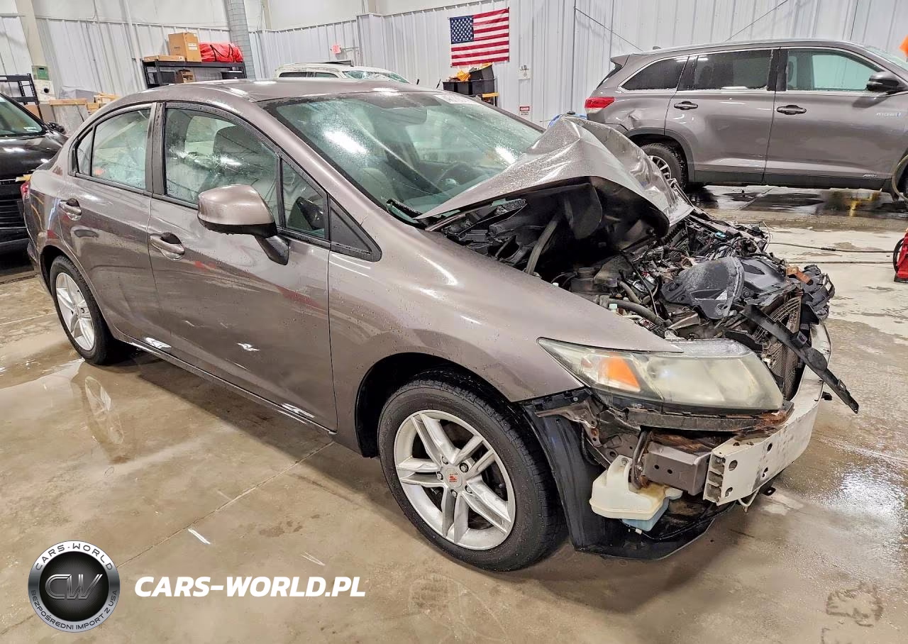 2013 Honda Civic Lx VIN:19XFB2F57DE226939 - 4