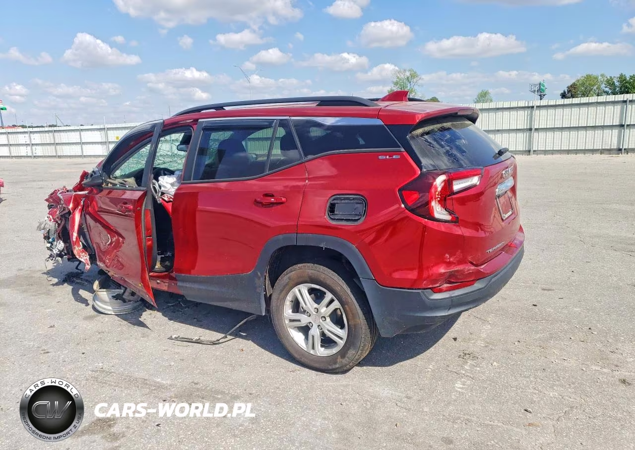 2022 GMC Terrain Sle VIN:3GKALMEV3NL124589 - 2