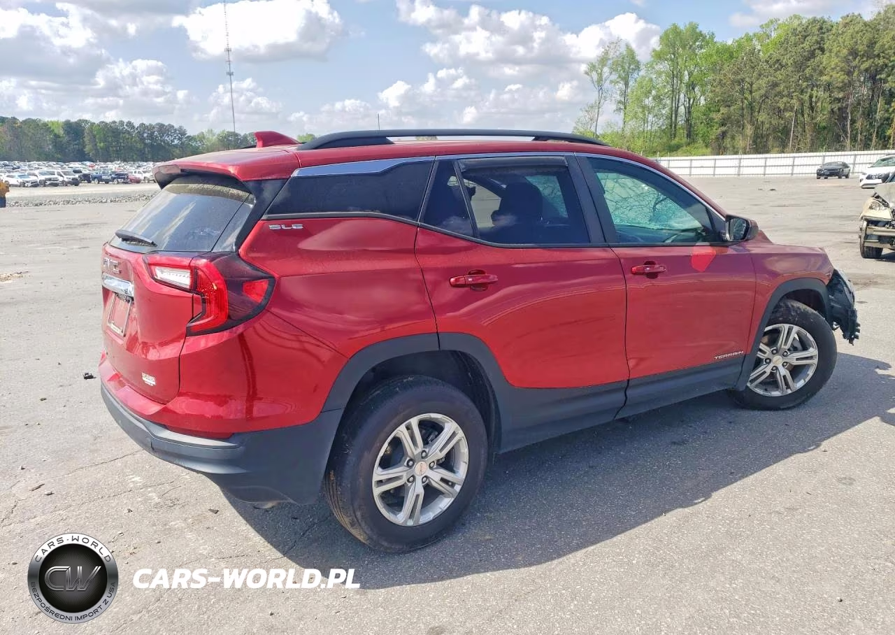 2022 GMC Terrain Sle VIN:3GKALMEV3NL124589 - 3