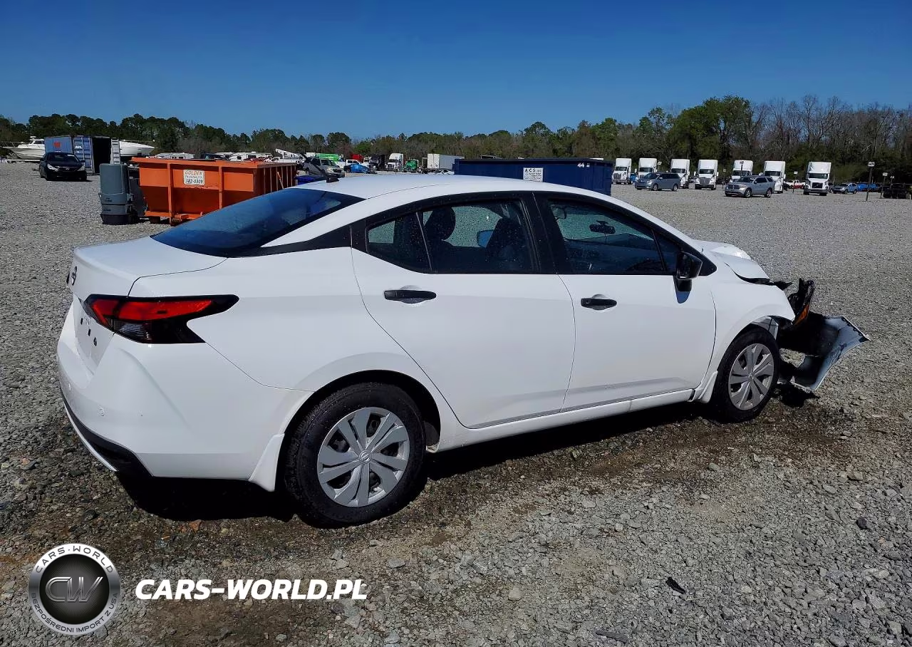 2025 Nissan Versa S VIN:3N1CN8DV9SL872432 - 3