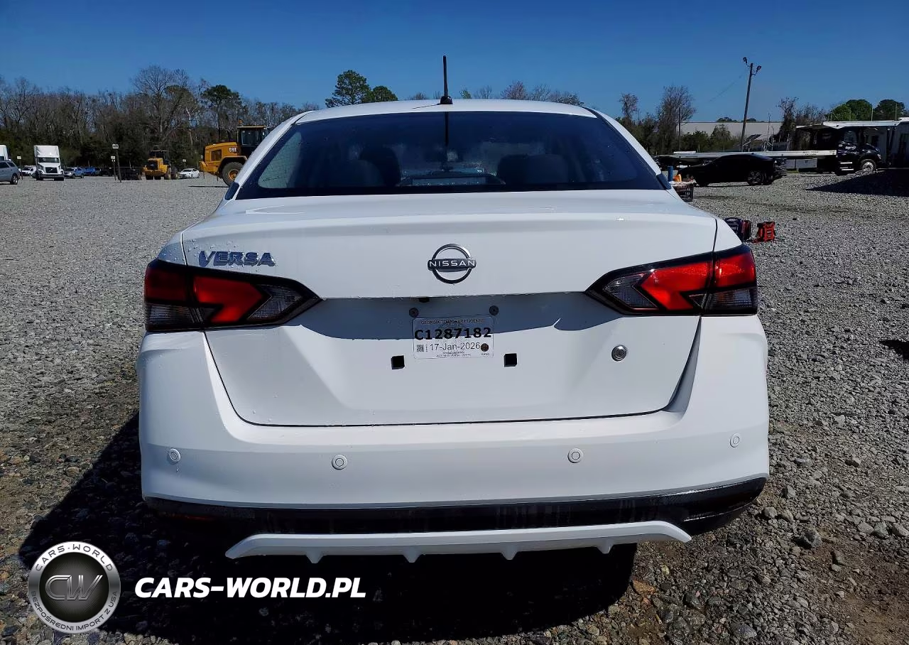 2025 Nissan Versa S VIN:3N1CN8DV9SL872432 - 6