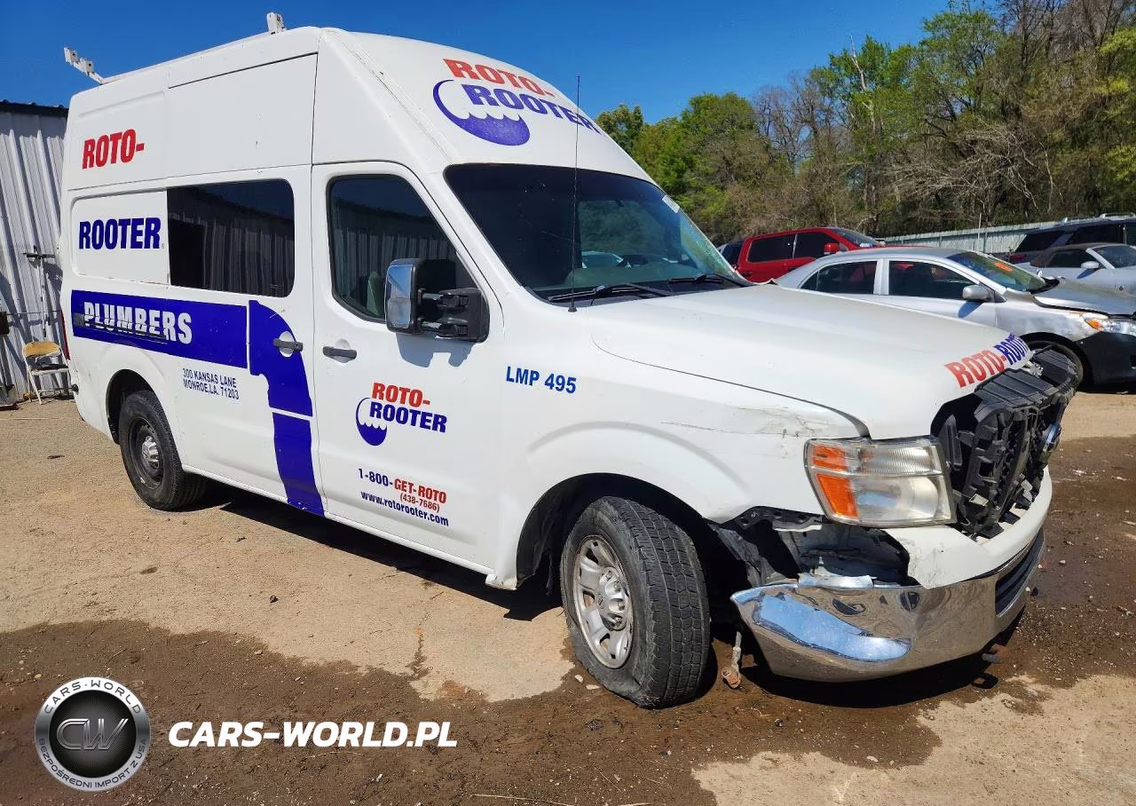 2013 Nissan Nv 1500 Utility - Service Van VIN:1N6AF0LY2DN110722 - 4
