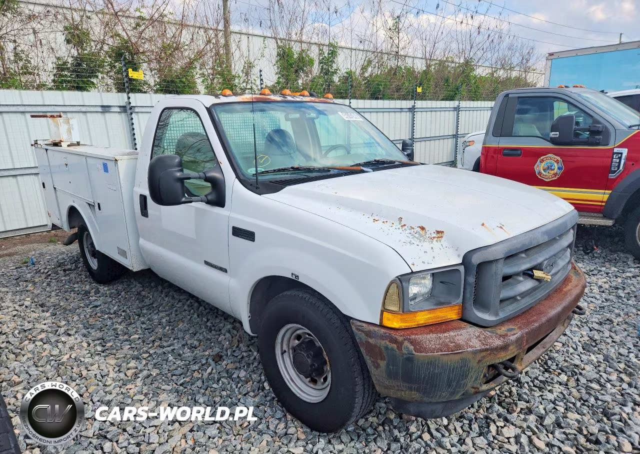 2001 Ford F350 Super Duty Utility - Service Truck VIN:1FDSF34F01EB46518 - 4
