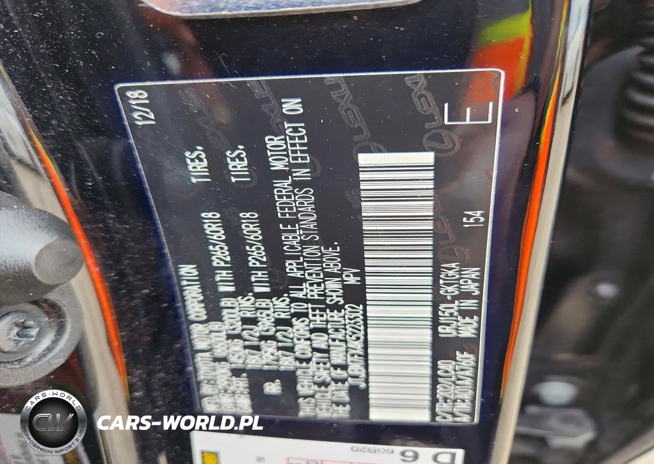 2019 Lexus Gx 460 Base VIN:JTJBM7FX4K5223302 - 14